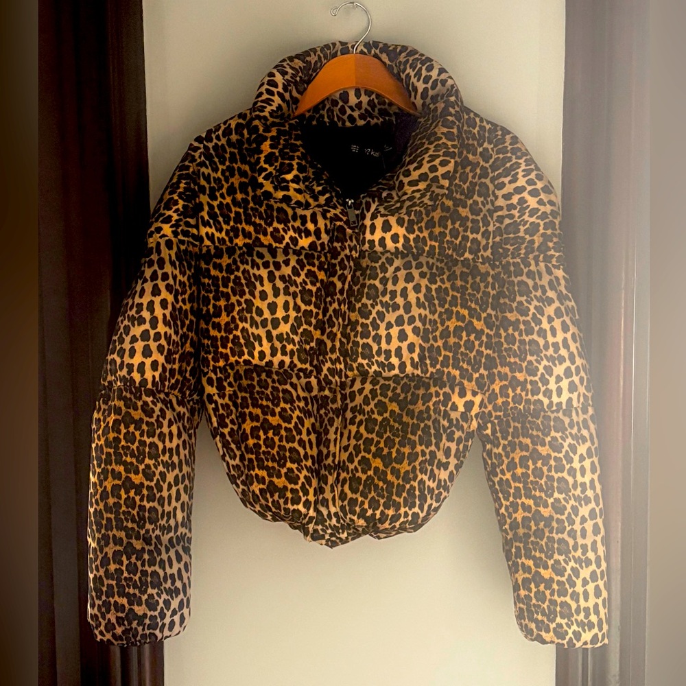 🐆 Leopard Puffer Jacket 🐆